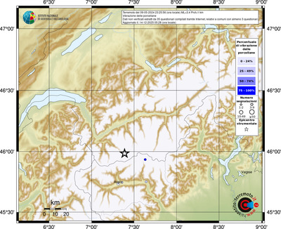 Mappa comuni con almeno 3 questionari