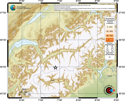 Mappa comuni con almeno 3 questionari