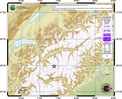 Mappa comuni con almeno 3 questionari