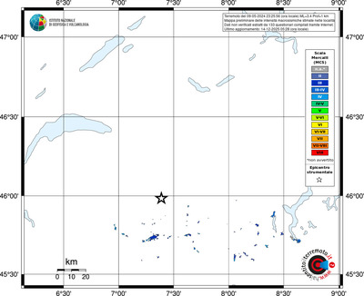 Mappa MCS - territori località