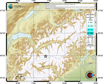 Mappa comuni con almeno 3 questionari