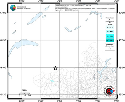 Mappa territorio comunale con almeno 3 questionari