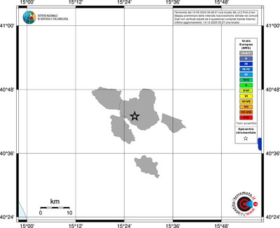 Mappa EMS - territori comuni