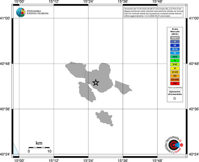 Mappa MCS - territori comuni