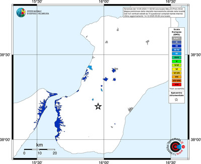 Mappa EMS - territori località
