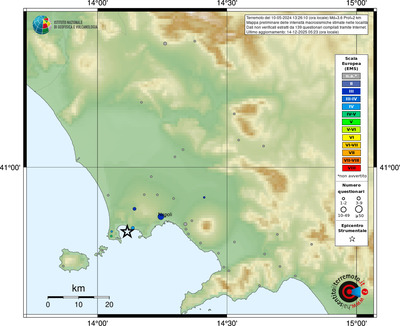 Mappa EMS - località