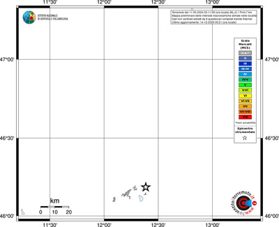 Mappa MCS - territori località
