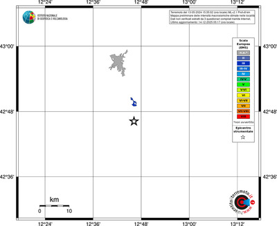 Mappa EMS - territori località