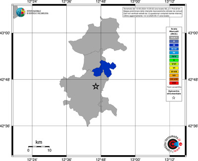 Mappa MCS - territori comuni