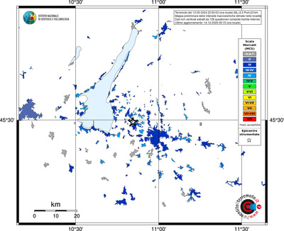 Mappa MCS - territori località