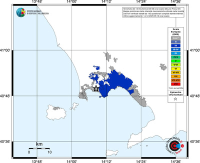 Mappa EMS - territori località