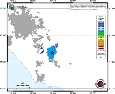 Mappa MCS - territori località