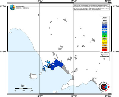 Mappa EMS - territori località