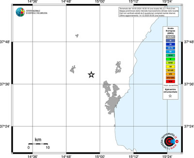Mappa EMS - territori località