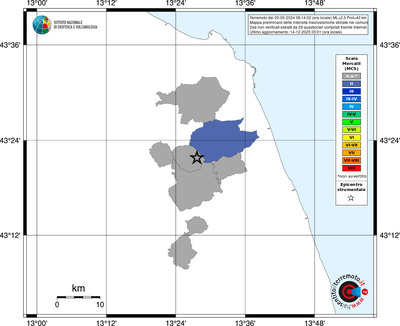 Mappa MCS - territori comuni