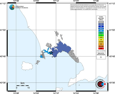 Mappa MCS - territori località