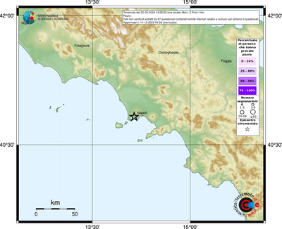 Mappa comuni con almeno 3 questionari