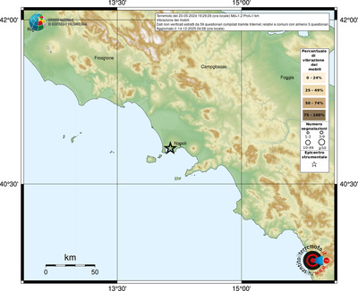 Mappa comuni con almeno 3 questionari
