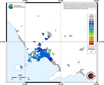 Mappa MCS - territori delle località