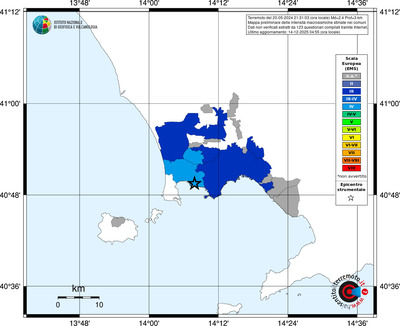 Mappa EMS - territori comuni