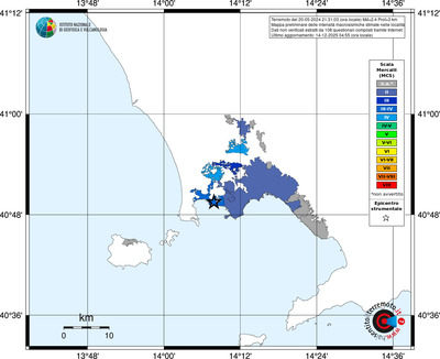 Mappa MCS - territori località