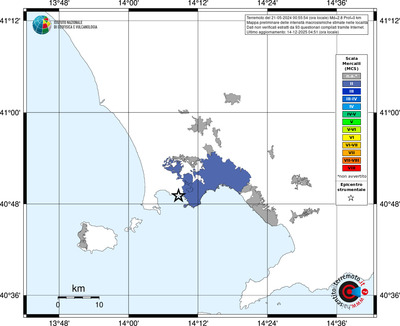 Mappa MCS - territori località