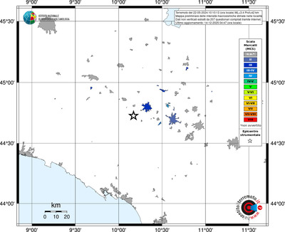 Mappa MCS - territori località
