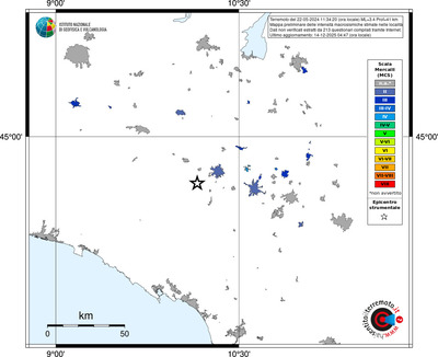 Mappa MCS - territori località