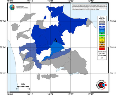 Mappa MCS - territori comuni