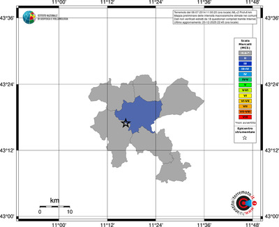 Mappa MCS - territori comuni