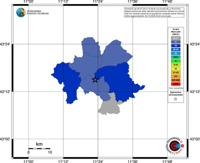 Mappa MCS - territori comuni