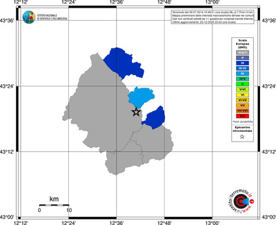 Mappa EMS - territori comuni