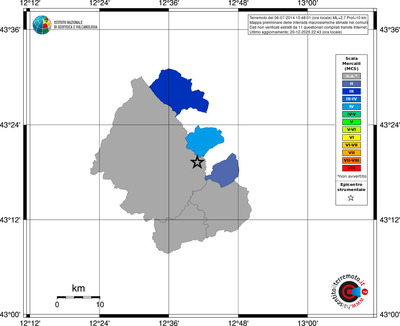 Mappa MCS - territori comuni