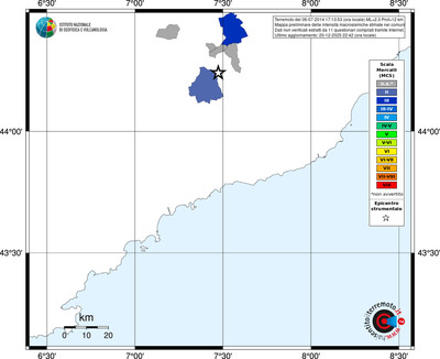 Mappa MCS - territori comuni