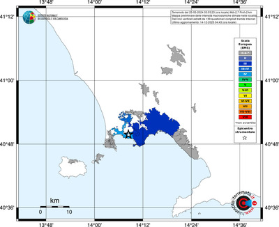 Mappa EMS - territori località