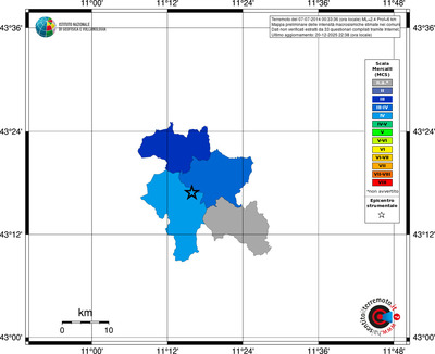 Mappa MCS - territori comuni