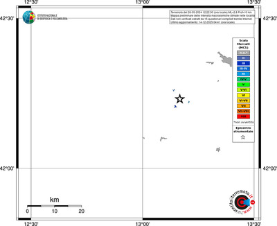 Mappa MCS - territori località