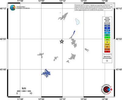 Mappa MCS - territori località