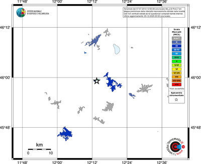 Mappa MCS - territori località