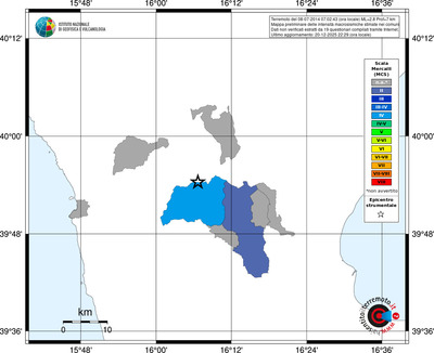 Mappa MCS - territori comuni