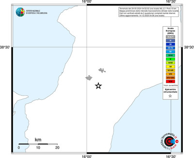 Mappa EMS - territori località