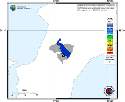 Mappa MCS - territori comuni