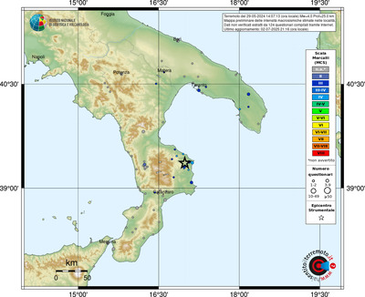 Mappa MCS - località