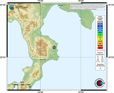Mappa EMS - località