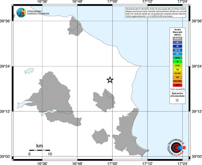 Mappa MCS - territori comuni