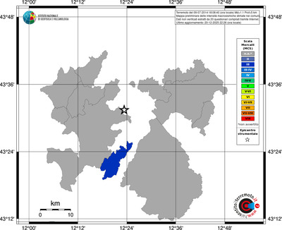 Mappa MCS - territori comuni