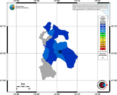 Mappa EMS - territori comuni