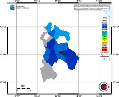 Mappa MCS - territori comuni