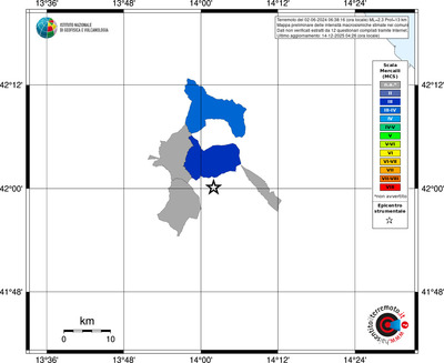 Mappa MCS - territori comuni