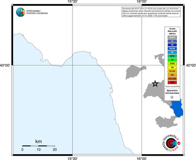 Mappa MCS - territori comuni